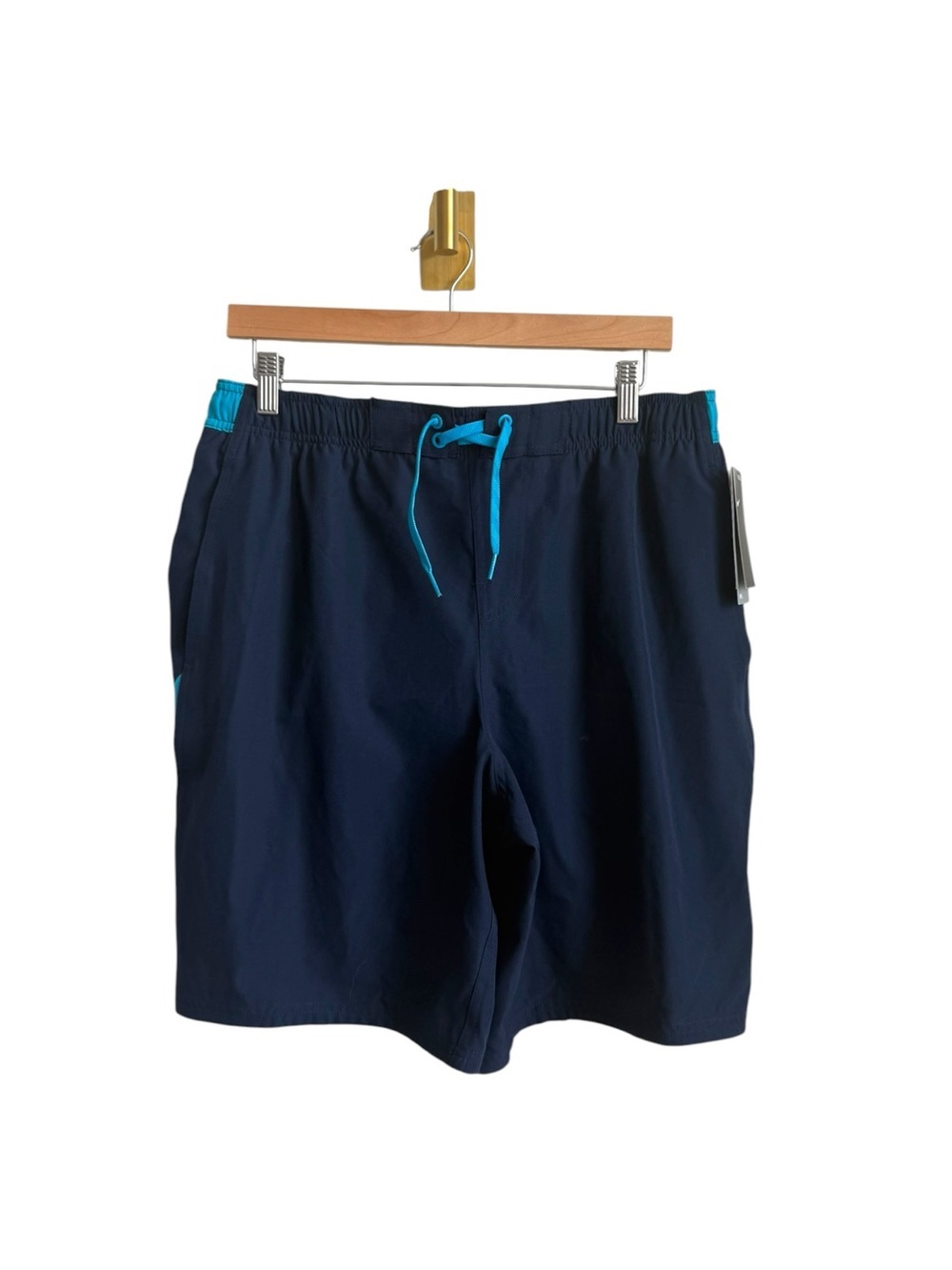 Nike NWT Men's Repel Swim Trunks Navy Blue Volley Board Shorts Large